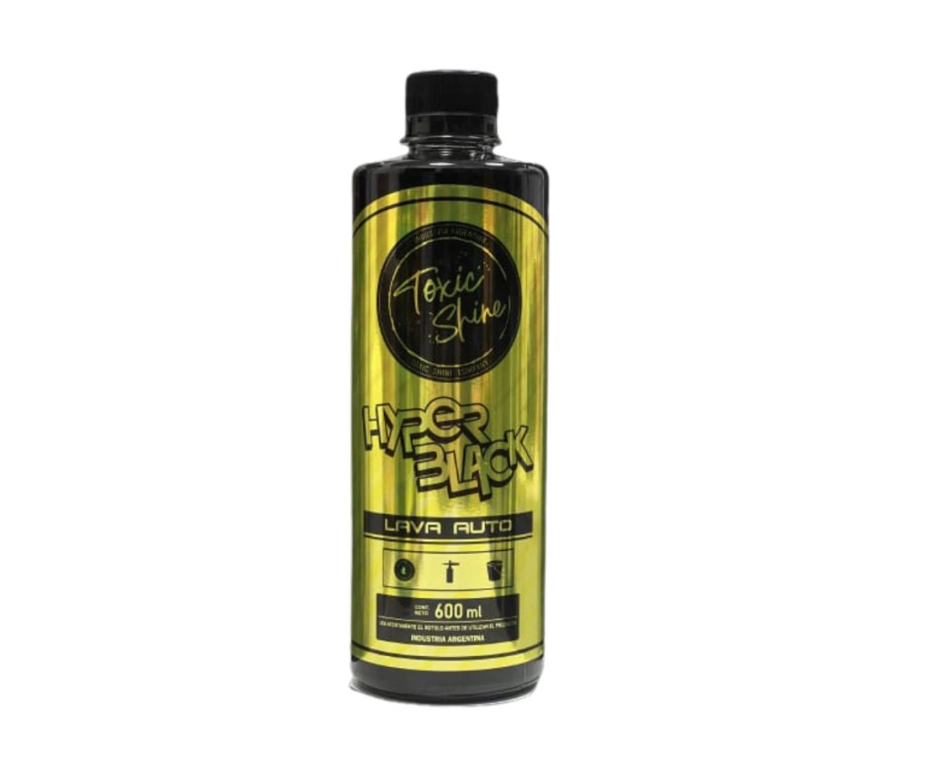 Shampoo Toxic Shine Hyper black 600cc