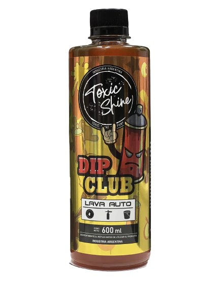 Shampoo Toxic Shine Dip Club 600cc