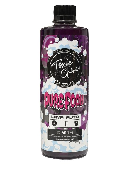Shampoo Toxic Shine Pure Foam 600cc