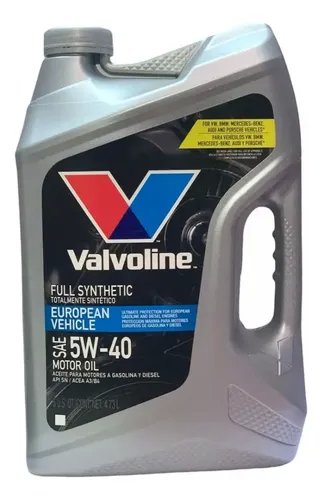 Aceite valvoline 5w-40 4lts